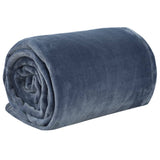 Vidaxl blanket 130x170 cm Polyester ultimate gray