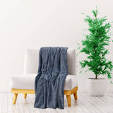 Vidaxl blanket 150x200 cm Polyester ultimate gray