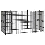 VidaXL Dog Kennel 7.37 m² Steel