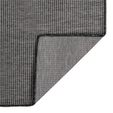 Vidaxl extérieur tapis plat tissé 80x250 cm gris