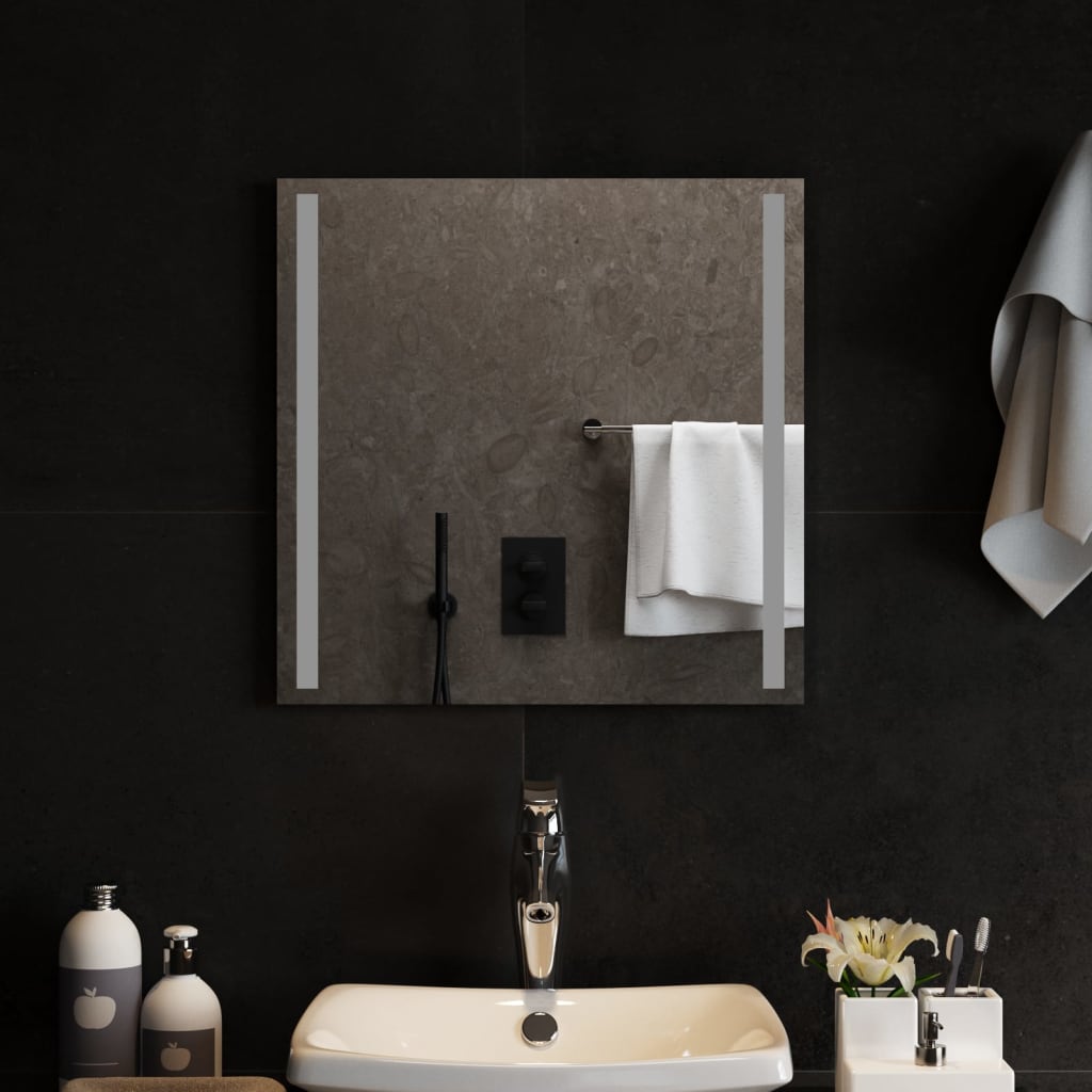 Vidaxl Mirror de baño LED 50x50 cm