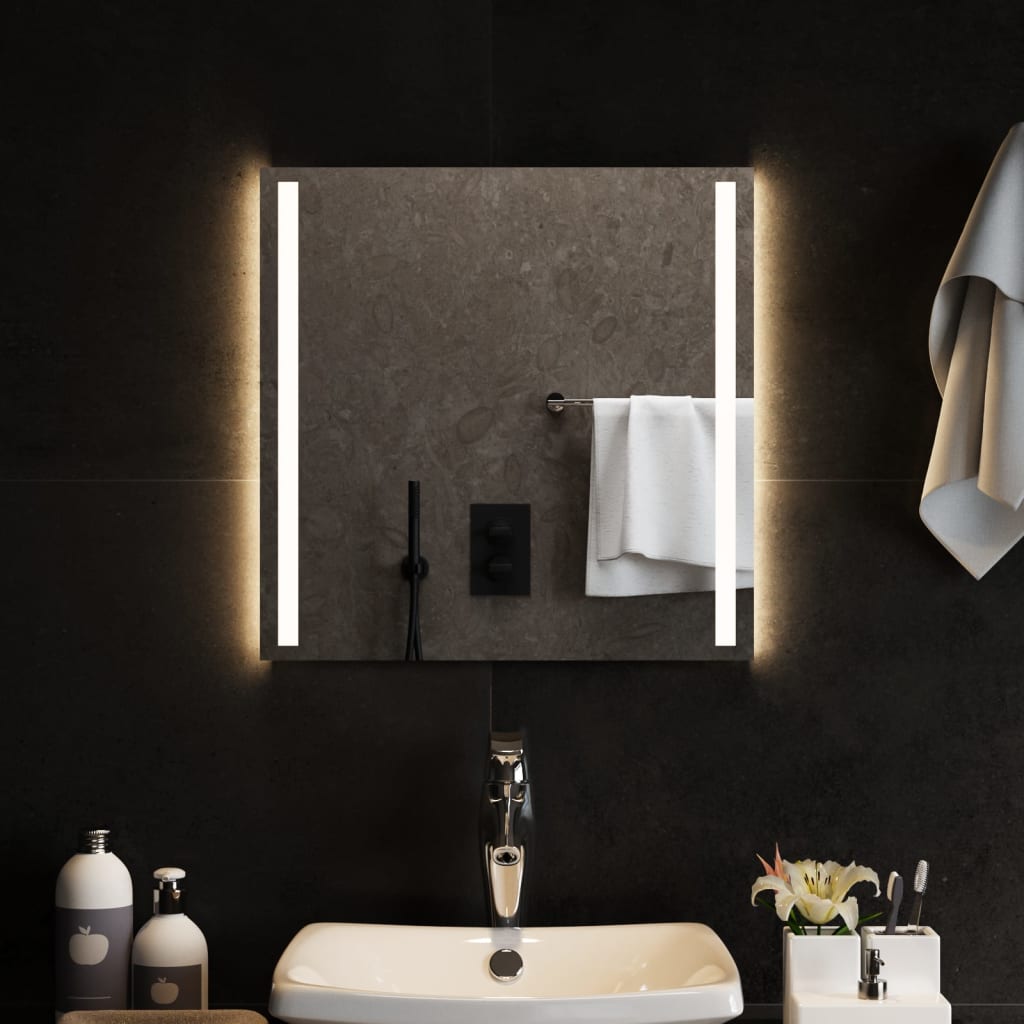 Vidaxl Mirror de baño LED 50x50 cm