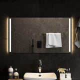 Vidaxl Mirror de baño LED 90x50 cm