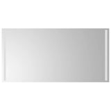 Miroir de salle de bain Vidaxl LED de 100x60 cm