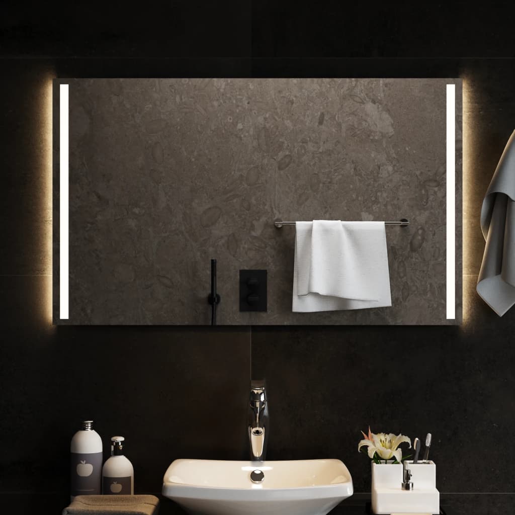 Vidaxl Bathom Mirror LED 100x60 cm