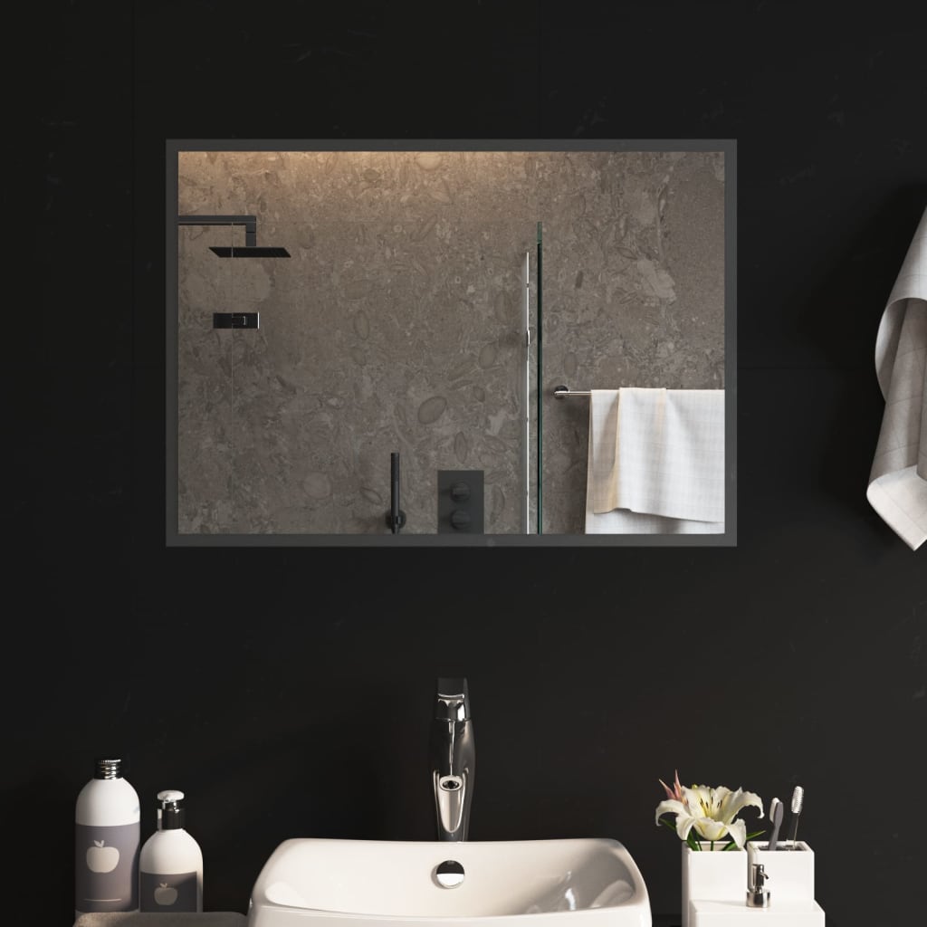 Vidaxl Bathroom Mirror LED 70x50 cm