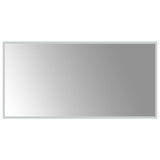 Miroir de salle de bain Vidaxl LED 100x50 cm