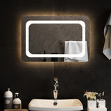 Miroir de salle de bain Vidaxl LED 60x40 cm