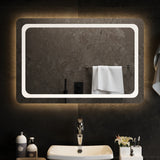 Vidaxl Bathroom Mirror LED 90x60 cm