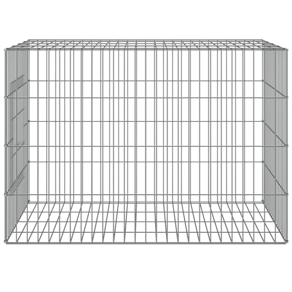 Vidaxl Rabbit Cage 78x54x54 cm Galvanized Iron