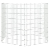 Vidaxl Recinto animal 6 paneles 54x80 cm de hierro galvanizado