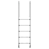 VidaXL Zwembadladder 54x38x211 cm 304 roestvrij staal