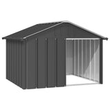 Loft Vidaxl ps 116.5x103x81,5 cm galvanizovaná barva oceli antracitu