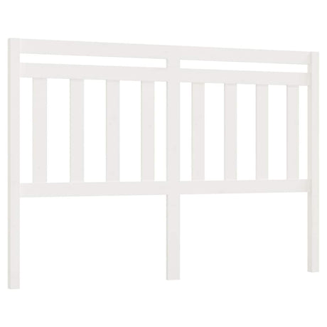 Vidaxl hoofdbord 156x4x100 cm massief grenenhout wit