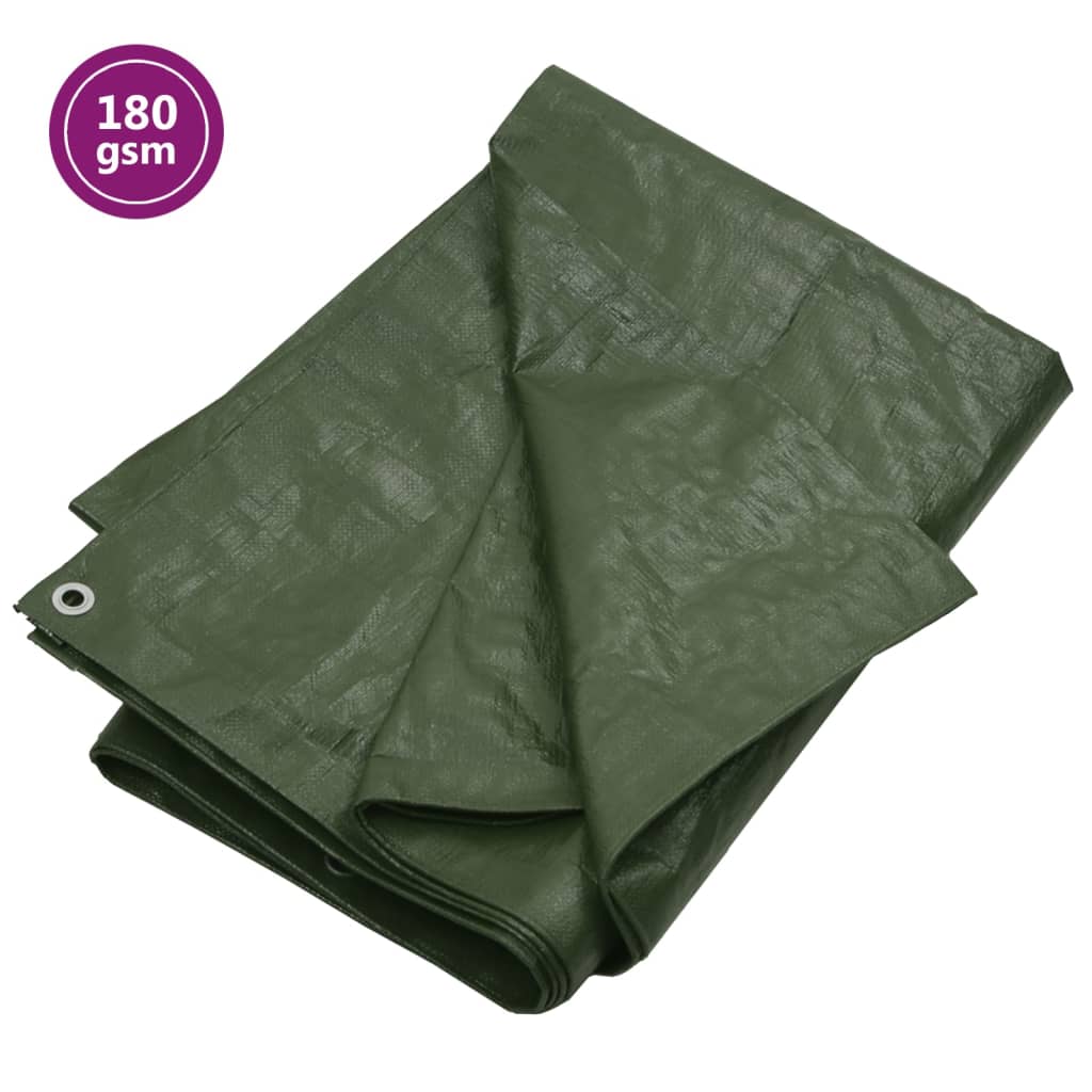 Vidaxl -anordning 180 g m² 8x12 M HDPE Green