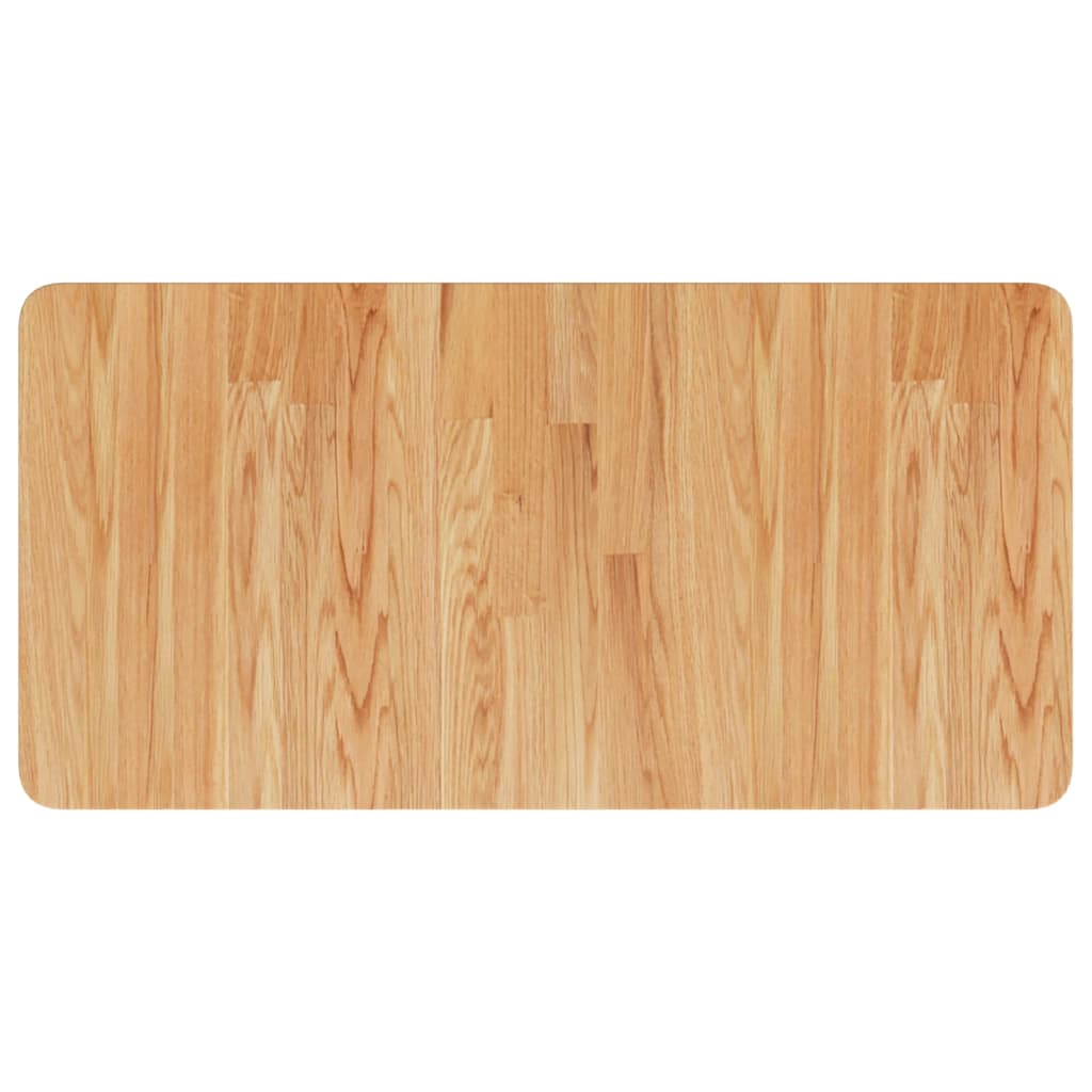 VIDAXL WASHBAIN -Blatt 80x40x1,5 cm behandeltes massives Holz hellbraun