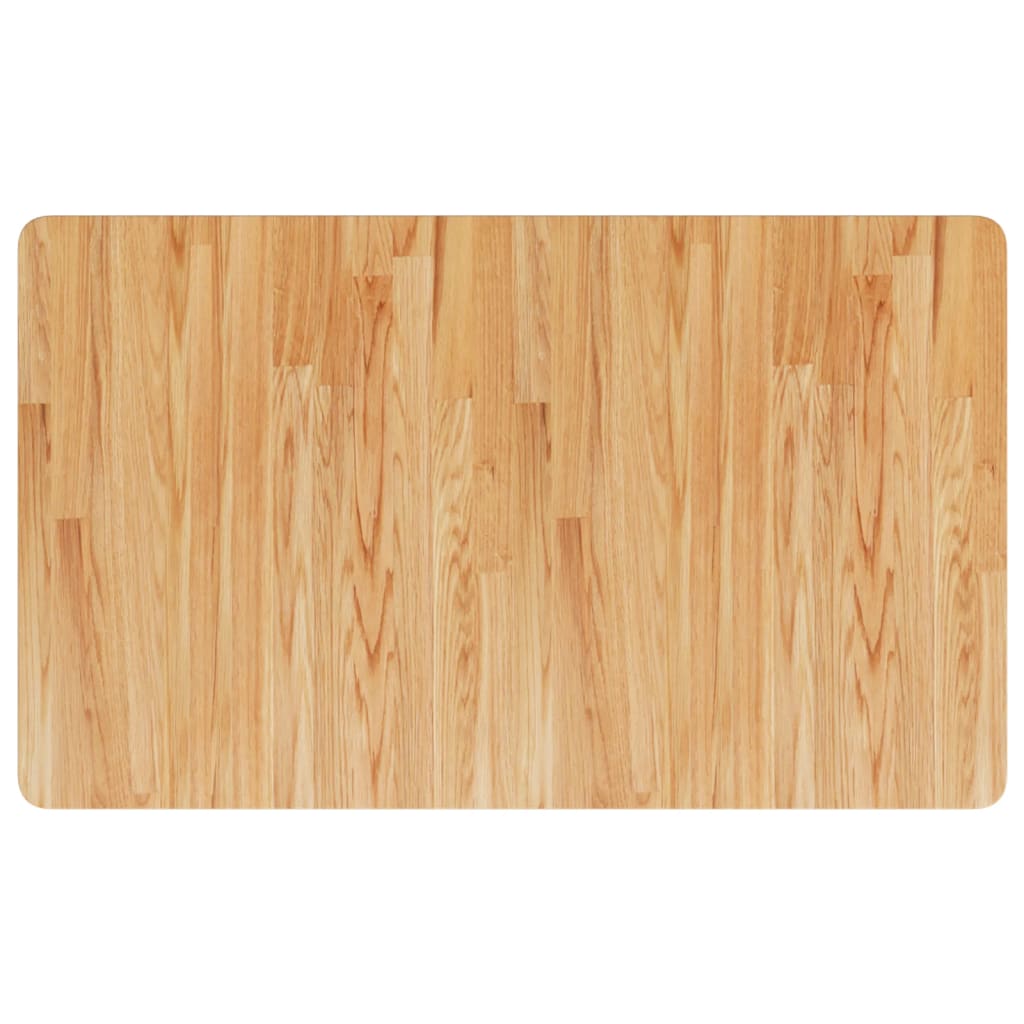 VIDAXL WASHBAIN TABELLE 100X60X1,5 cm behandeltes massives Holz hellbraun