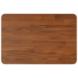 Vidaxl Washbasin Sheet 60x40x1.5 cm de madera sólida tratada marrón oscuro