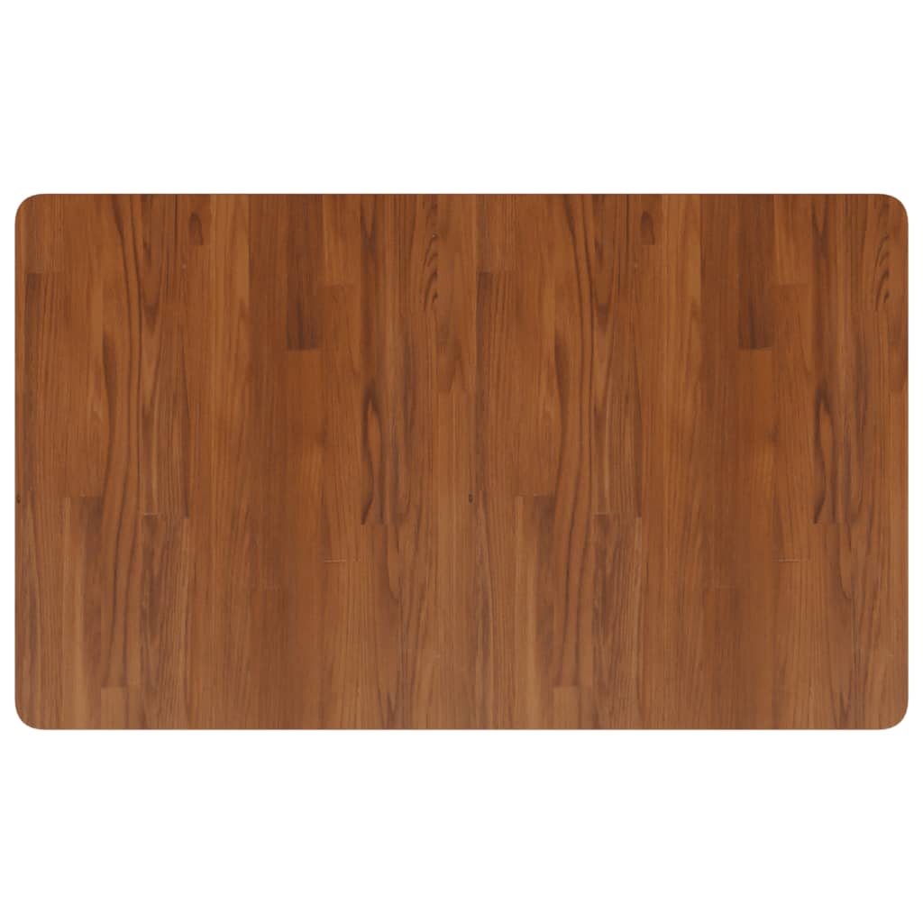 Vidaxl wastbasin Table 100x60x1.5cm behandelt Fest mat Holz donkelbrong