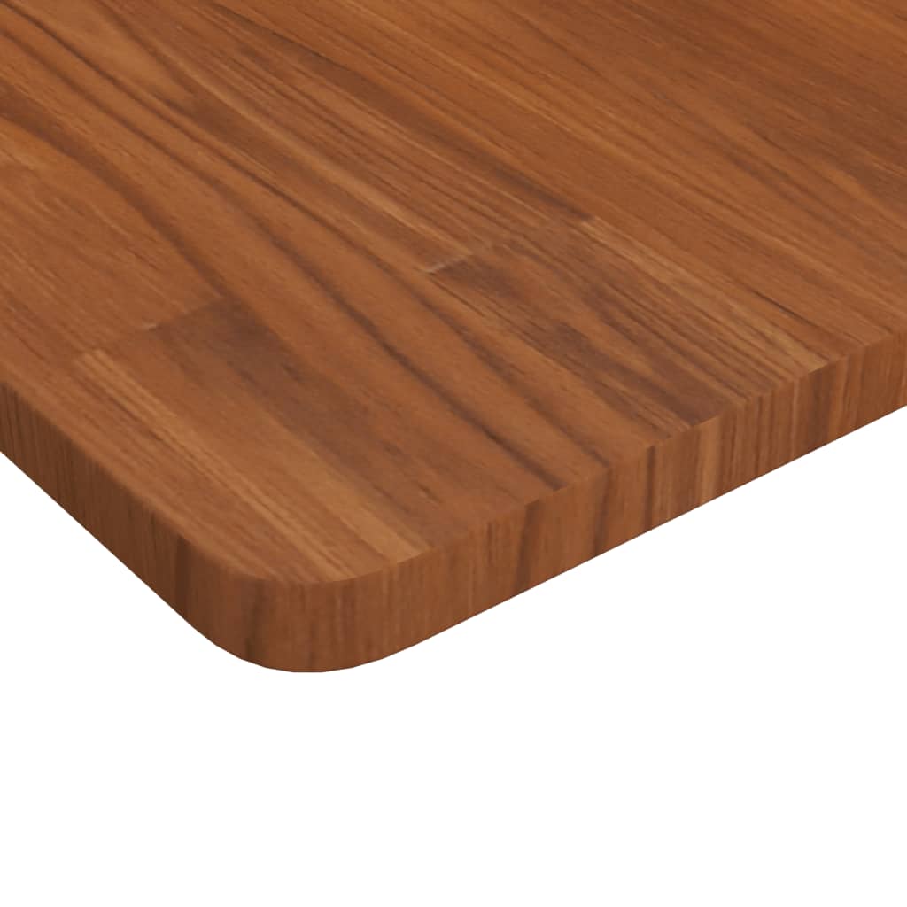 Vidaxl wastbasin Table 100x60x2.5cm behandelt Fest mat Holz donkelbrong