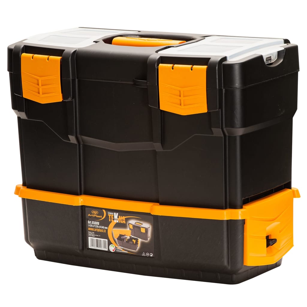 Vidaxl toolbox 420x220x340 mm polypropene