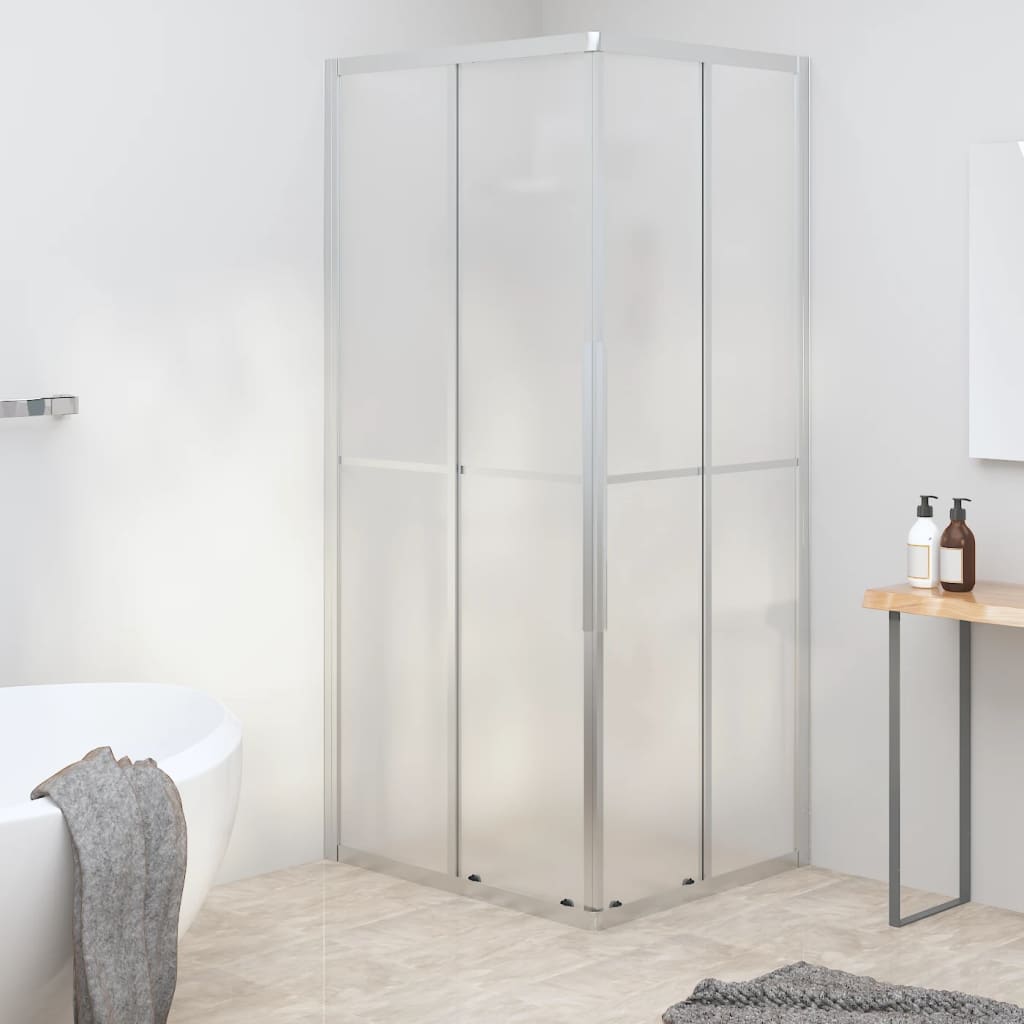 Vidaxl doccia cubicolo 80x70x180 cm opaco ESG