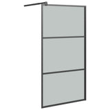 Vidaxl Walk-In Walking Mur 100x195 cm noir esg noir