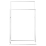 Vidaxl Towel rack Detached 48x24x78.5 cm Iron white