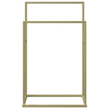 Porta asciugamano Vidaxl staccata 48x24x78,5 cm di colore in oro