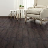 Vidaxl Floorboards Selvlavt 2,51 m² 2 mm PVC mørkebrun