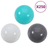 Vidaxl Playballs 250 St Multi -färgade