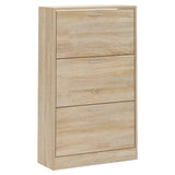 Vidaxl Schong Cabinet 63x24x103 cm Properted Holz Sonoma Oakfaarf