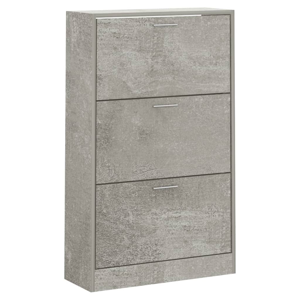 Vidaxl Cabinet da scarpe 63x24x103 cm Prezzo in legno elaborato