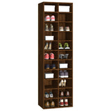 VidaXL shoe cabinet 54x34x183 cm Cut wood brown oak color