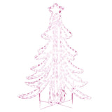 Vidaxl Christmas Figure Tree de Noël avec des LED blancs chauds 87x87x93 cm