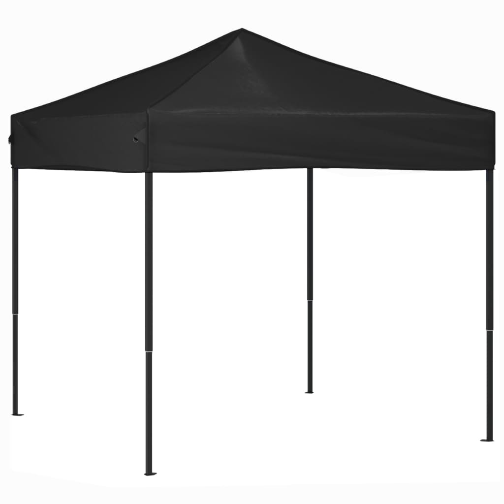 Vidaxl PartyTent plegable 2x2 m negro