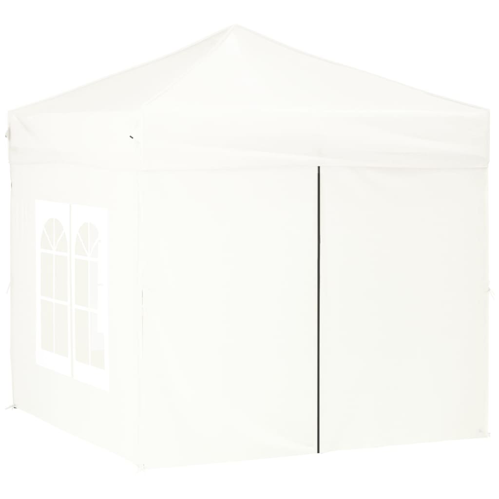 Vidaxl partyTent foldble med sidoväggar 2x2 m vit