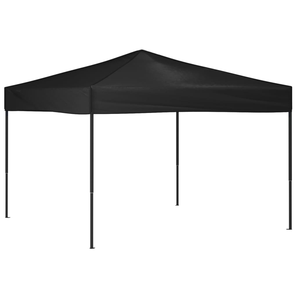 Vidaxl Partytent flappbar 3x3 m schwaarz