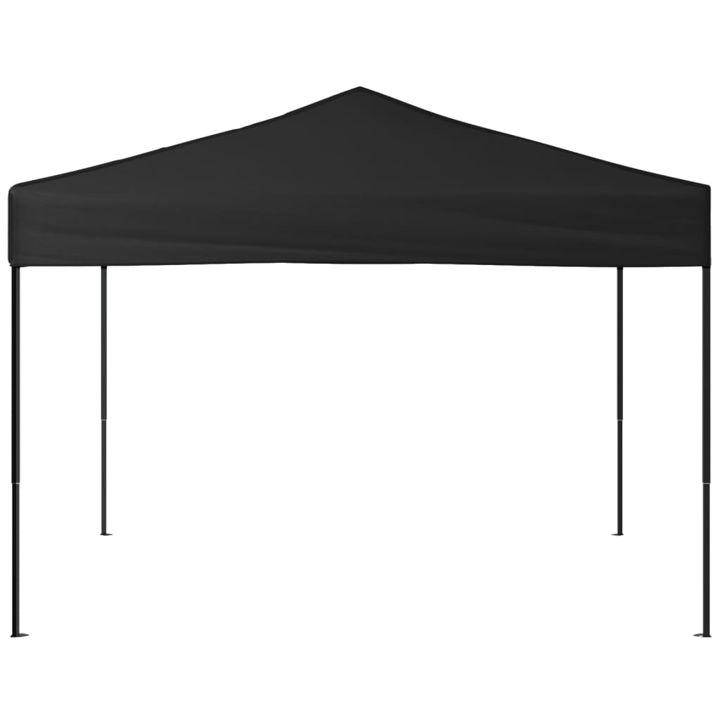 Vidaxl Partytent flappbar 3x3 m schwaarz