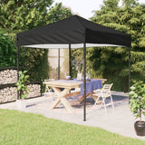 Vidaxl Partytent flappbar 3x3 m schwaarz