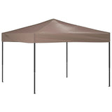 Vidaxl Partyentalt flappbar 3x3 M Taupe