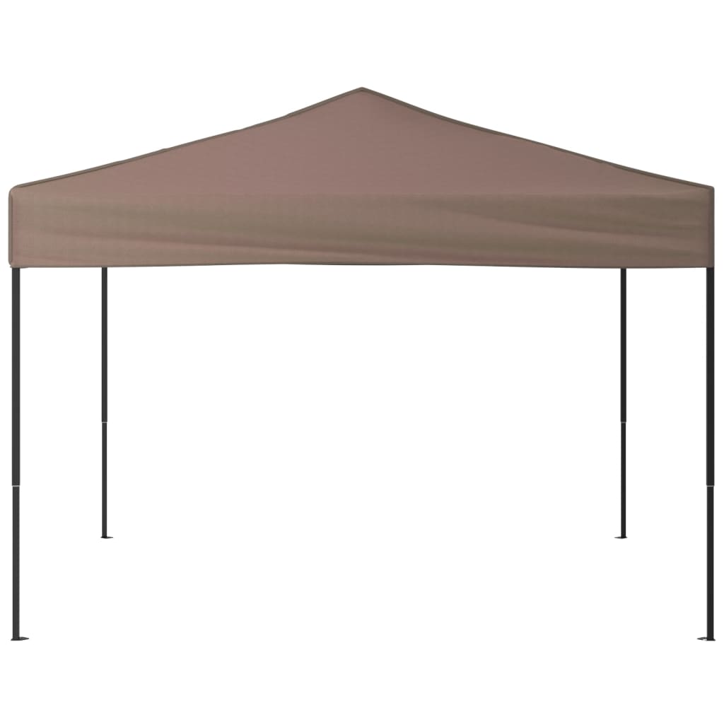 Vidaxl Partyentalt flappbar 3x3 M Taupe