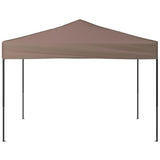 Vidaxl Partyentalt flappbar 3x3 M Taupe