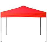 Vidaxl Partytent Foldable 3x3 m Red