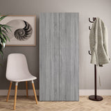 Szafka buta vidaxl 80x35.5x180 cm Properted Wood Grey Sonoma Oak