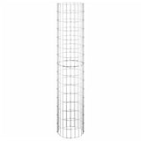 Vidaxl Gabion Polo Round Ø30x150 cm Acciaio zincato