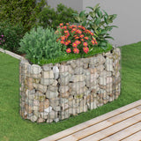 Vidaxl Gabion Fiorter ha raccolto ferro zincato da 120x50x50 cm