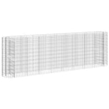 Plaopanice Vidaxl Gabion zvedla 330x50x100 cm galvanizované železo