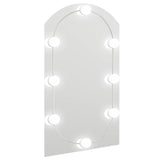 VIDAXL -Spiegel mit LED -Beleuchtung Boog 70x40 cm Glas