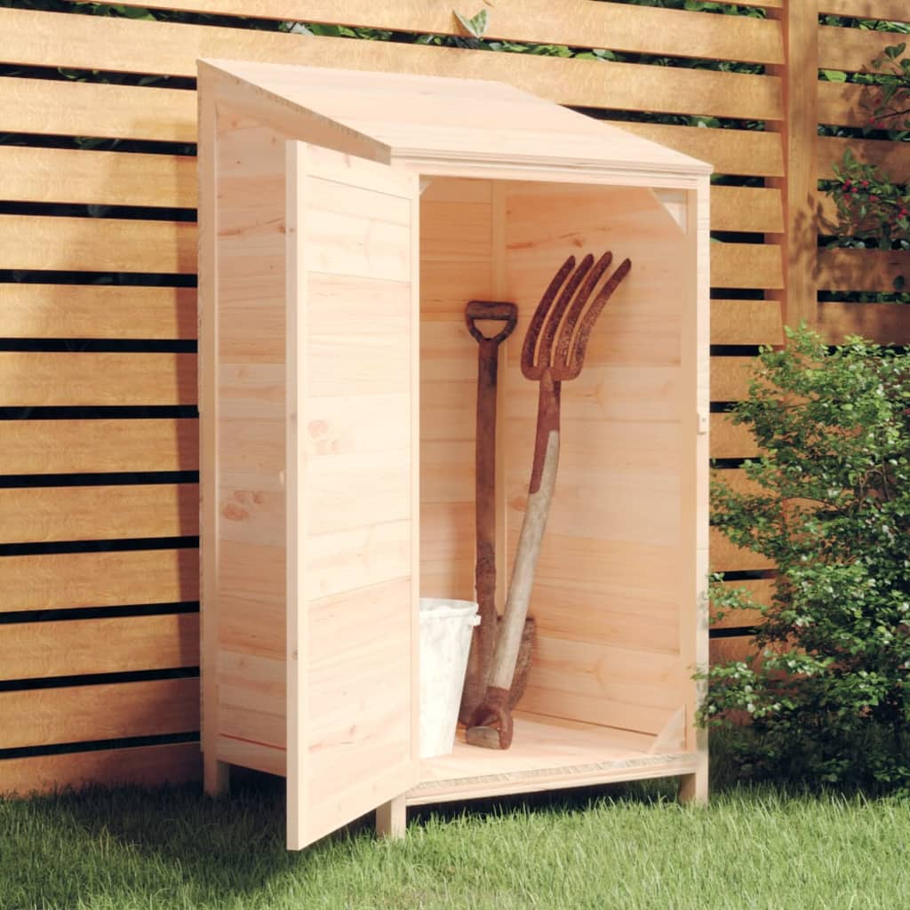 Vidaxl Garden Shed 55x52x112 cm pevné borovice